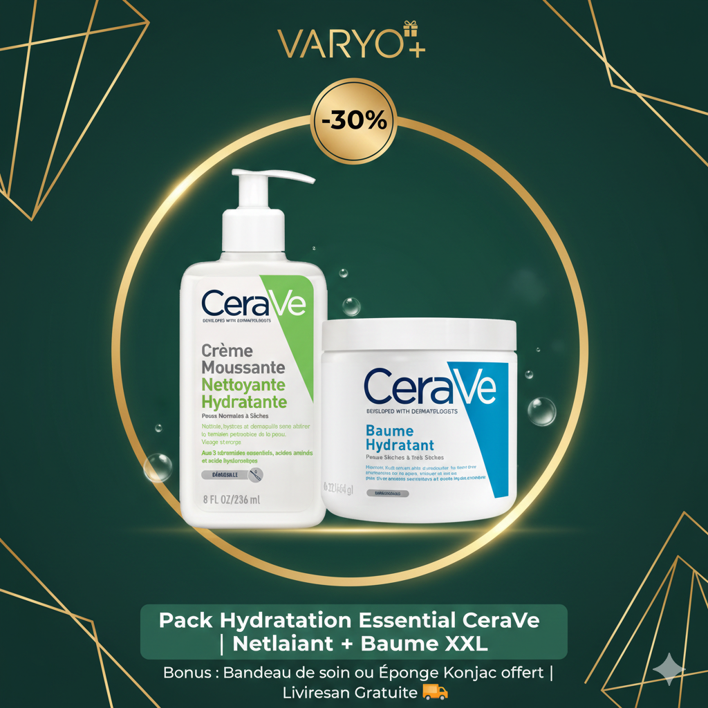 Pack Hydratation Intense CeraVe — Duo XXL