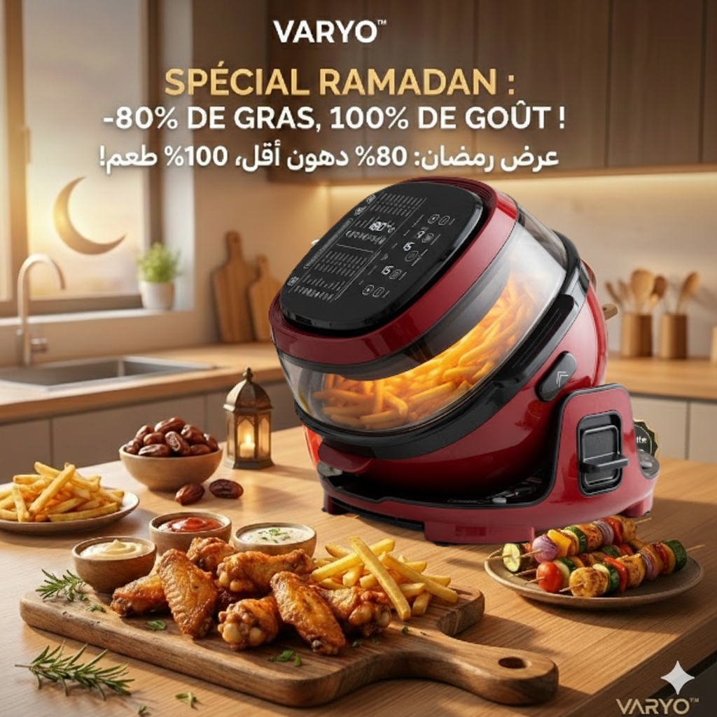 Schlëizer Air Fryer 8L - 1700W